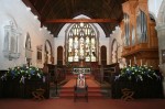 Chancel flowers